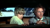 Family Plot (1976)Angeles Crest Highway, California, Barbara Harris, Bruce Dern and driving